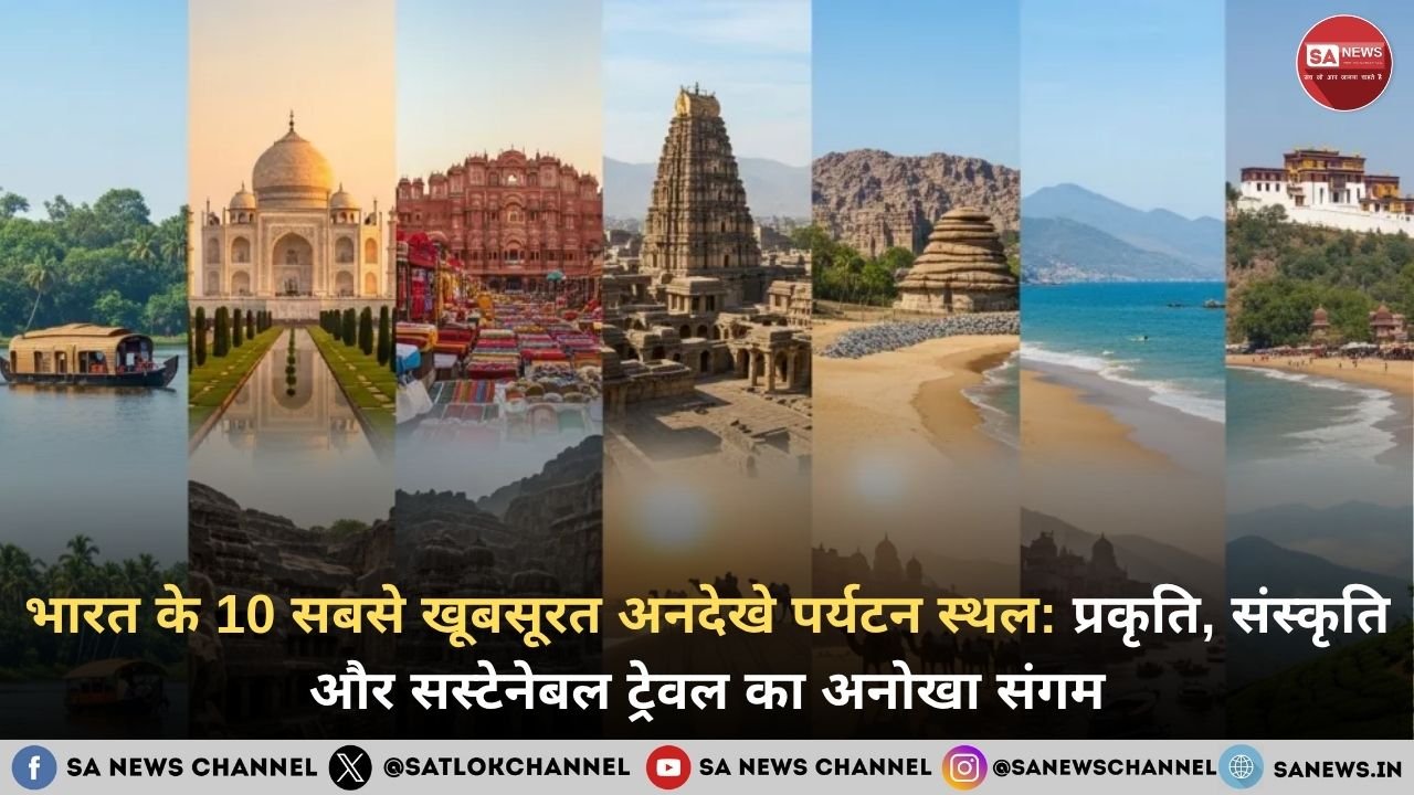 भारत के 10 सबसे खूबसूरत अनदेखे पर्यटन स्थल